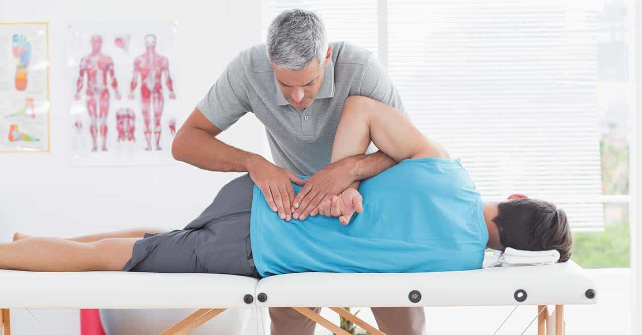The different settings in which physiotherapists work